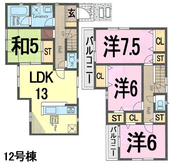 Floor plan. Tobu Tojo Line 1600m until Asakadai Station
