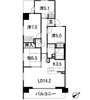 Floor: 4LDK, occupied area: 86.04 sq m, Price: TBD