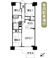 Floor: 3LDK + WIC, the occupied area: 75.23 sq m, Price: TBD