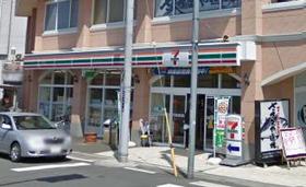 Convenience store. Seven-Eleven Asaka Oka 3-chome up (convenience store) 391m