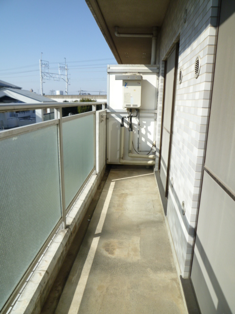 Balcony. It is a photograph of another room of the same type. 