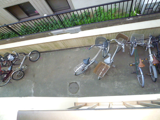 Other common areas. Bicycle parking space