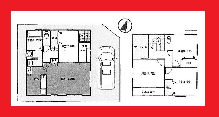 Floor plan. 35,800,000 yen, 4LDK, Land area 98.27 sq m , Building area 98.12 sq m