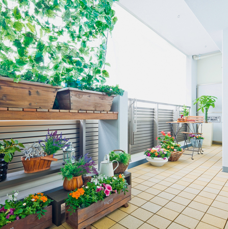 balcony ・ terrace ・ Private garden.  [balcony]  ※ Published photograph of E 'type and same specifications ※ Will include some options (surcharge, Application deadline There)