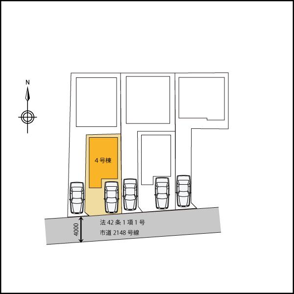 Compartment figure. 39,800,000 yen, 3LDK + S (storeroom), Land area 72.25 sq m , Building area 107.64 sq m