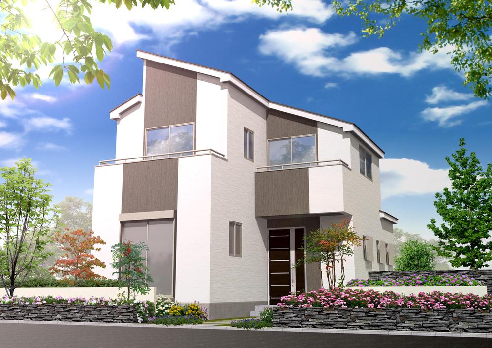 Building plan example (Perth ・ appearance).  [Appearance Image]  Land price [14 million yen]  Building reference price [14.8 million yen] 84.46 sq m