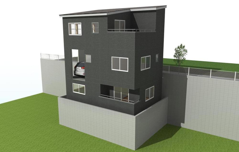 Building plan example (Perth ・ appearance). Building plan example Building price 16 million yen Perth rear