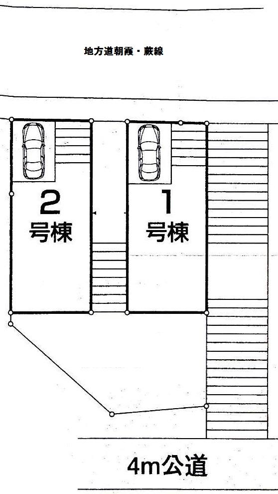 Compartment figure. 25 million yen, 3LDK, Land area 68.77 sq m , Building area 91.08 sq m compartment view