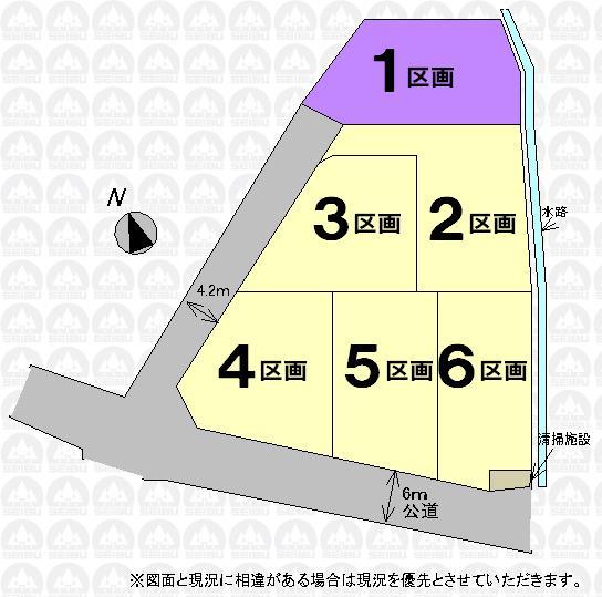 Compartment figure. Land price 19,800,000 yen, Land area 120.2 sq m