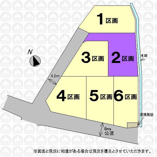 Compartment figure. Land price 19,800,000 yen, Land area 120.1 sq m