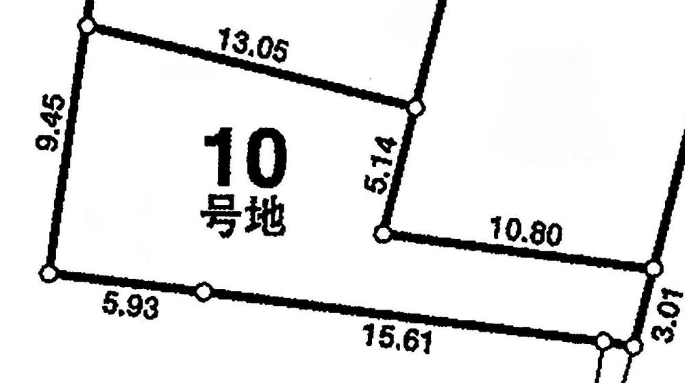 Compartment figure. Land price 19,400,000 yen, Land area 111 sq m