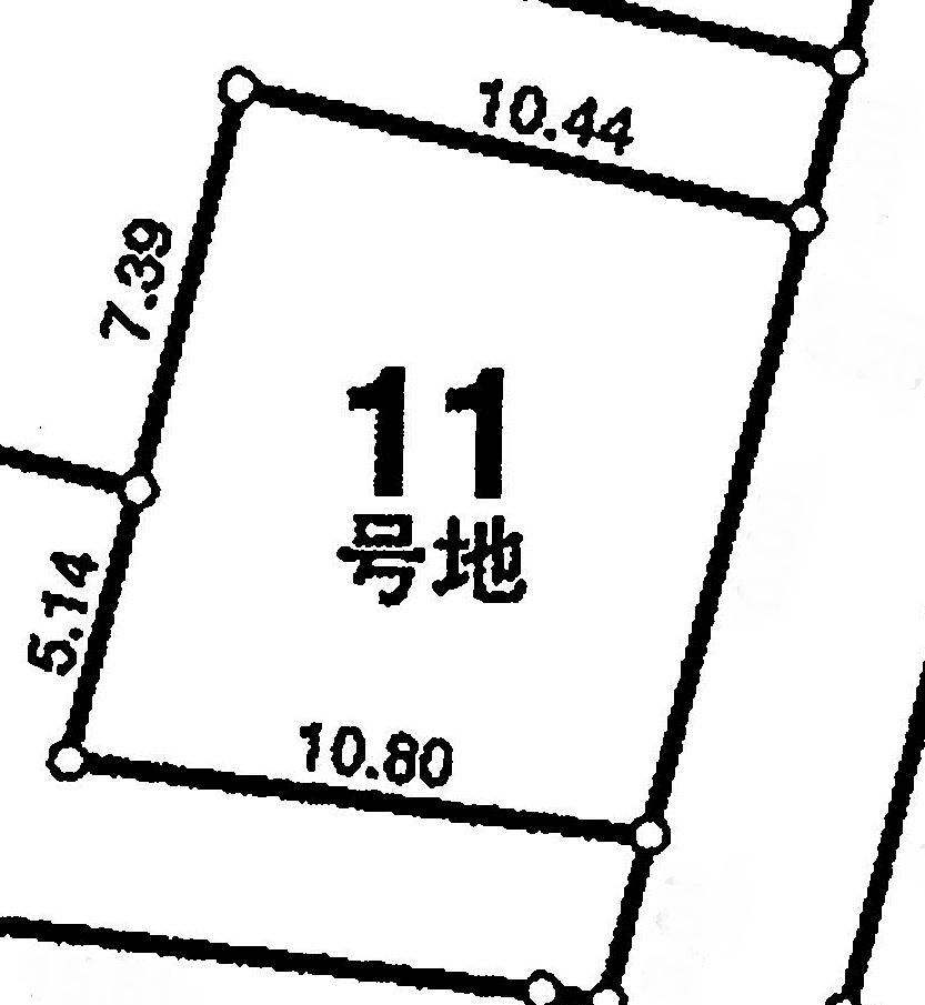 Compartment figure. Land price 21,400,000 yen, Land area 125 sq m
