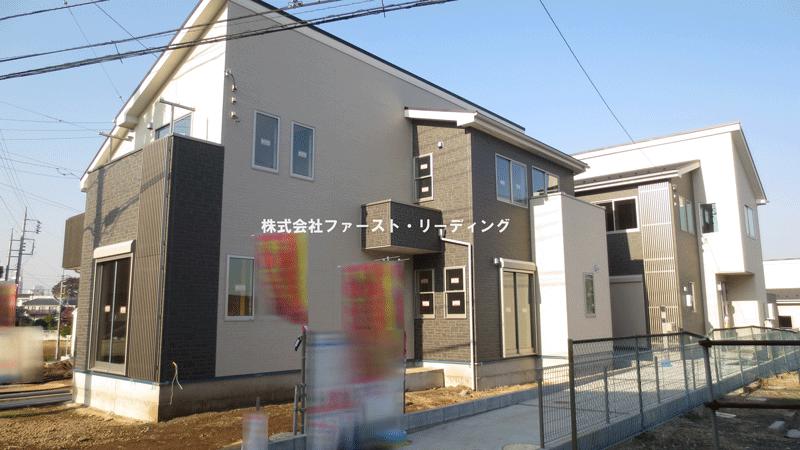 Local appearance photo.  [Fujimi Hariketani of house Field guidance tour] You can see the interior of the finished building. On the day guidance Allowed Free dial [0800-808-9656] Fast ・ Reading (in charge: Sato) 
