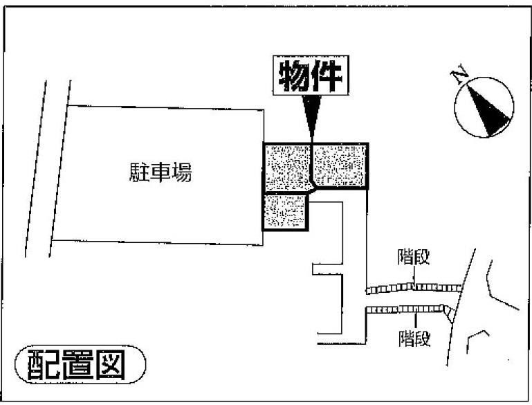 Compartment figure. 12,040,000 yen, 3DK, Land area 185.36 sq m , Building area 51.33 sq m