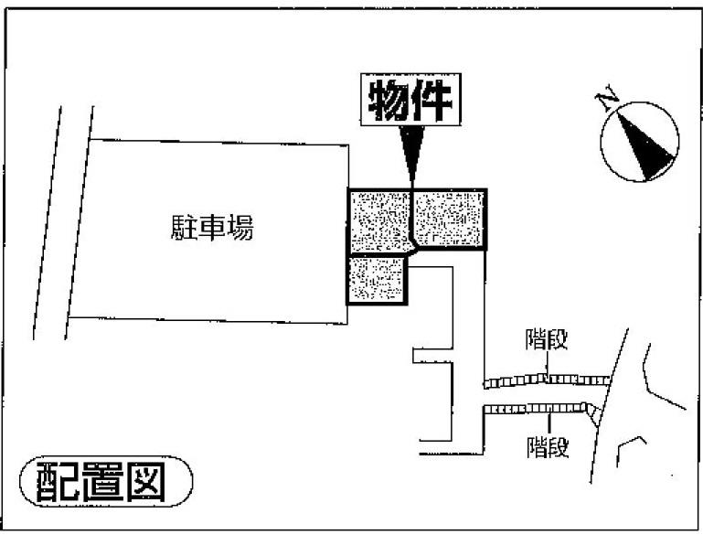 Compartment figure. 12,040,000 yen, 3DK, Land area 185.36 sq m , Building area 51.33 sq m
