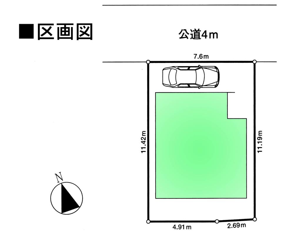 Compartment figure. 29,800,000 yen, 2LDK + 2S (storeroom), Land area 86.4 sq m , Building area 87.76 sq m