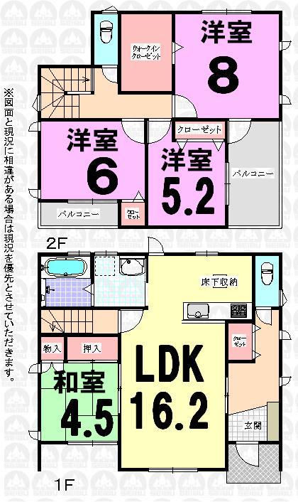 Floor plan. (C), Price 31,800,000 yen, 4LDK, Land area 224.21 sq m , Building area 102.68 sq m
