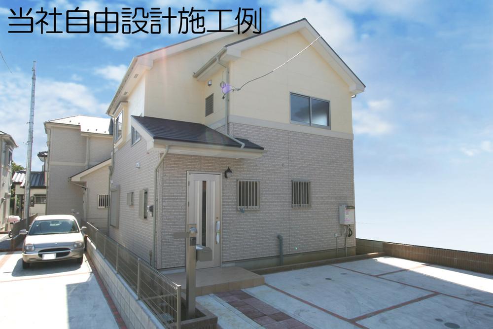 Local photos, including front road.  ※ Our free design and construction example