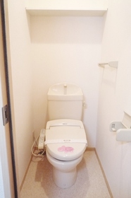 Toilet. With cleaning heating function.