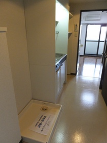 Entrance. Indoor Laundry Storage
