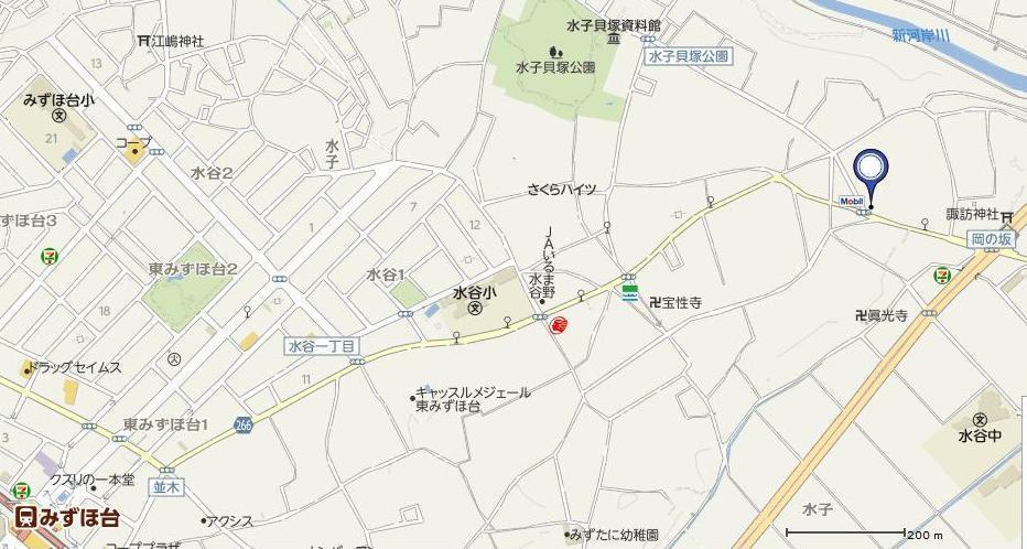 Local guide map. "Mizuhodai" is one house in the rich natural living environment, such as walking 20 watershed child Kaizuka park from the station. small ・ It is safe to the junior high school is also close to school. 