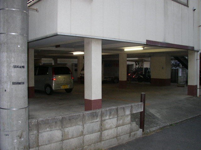 Parking lot. It is a photograph of another room