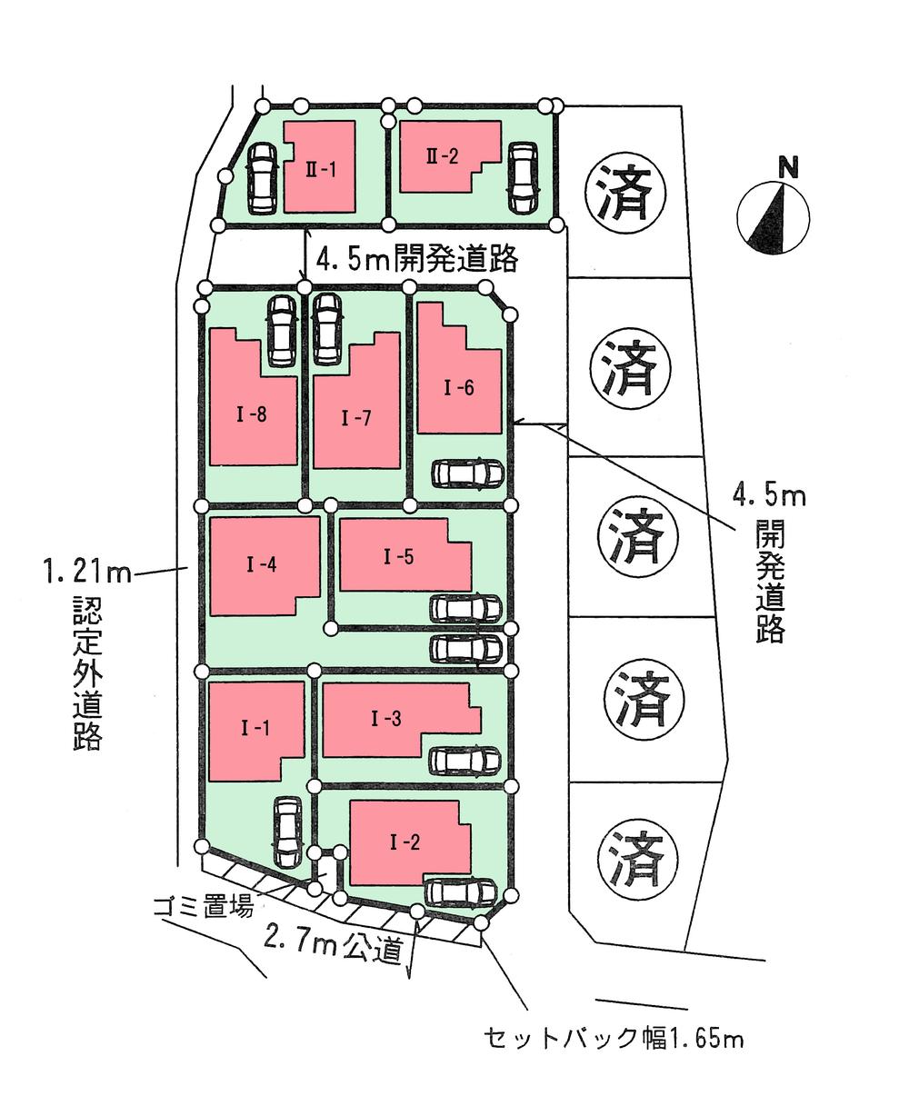 Compartment figure. 31,800,000 yen, 4LDK, Land area 125.5 sq m , Building area 96.88 sq m