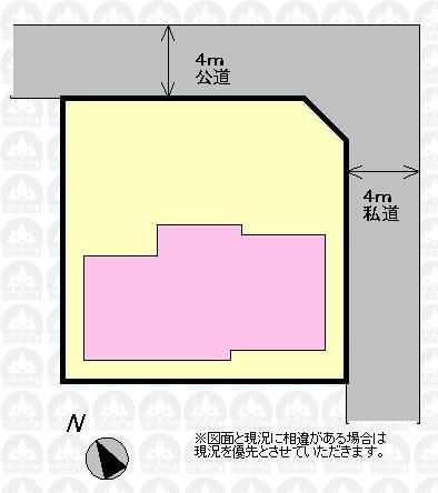 Compartment figure. 19,800,000 yen, 4DK, Land area 96.02 sq m , Building area 65 sq m