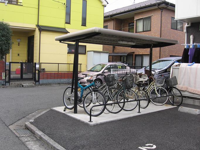 Other common areas.  ※ Bicycle-parking space