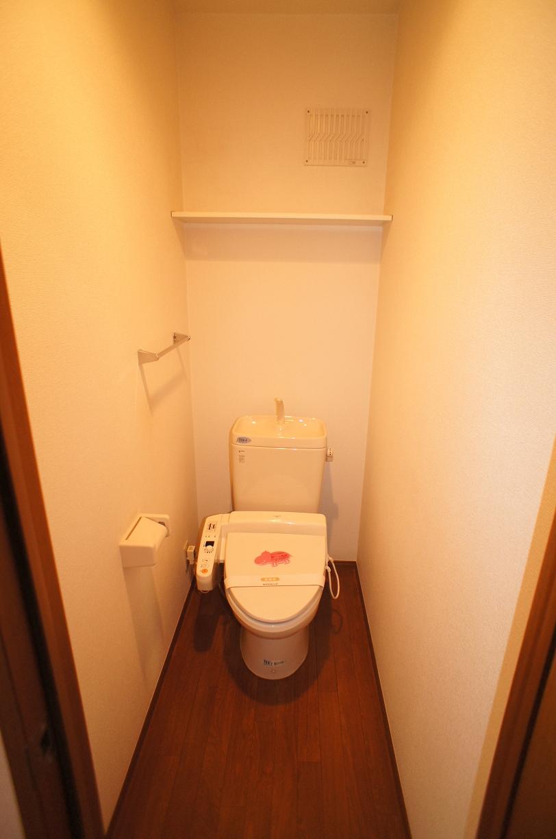 Toilet. It is a warm water washing heating toilet seat! 