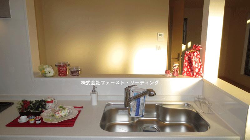 Kitchen. Luxury kitchen Because with water purifier can clean production around the sink! (December 14, 2013) Shooting