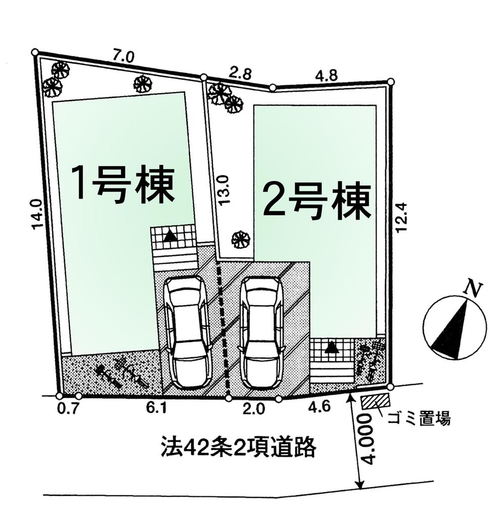 Compartment figure. 33,800,000 yen, 3LDK, Land area 90.49 sq m , Building area 79.38 sq m