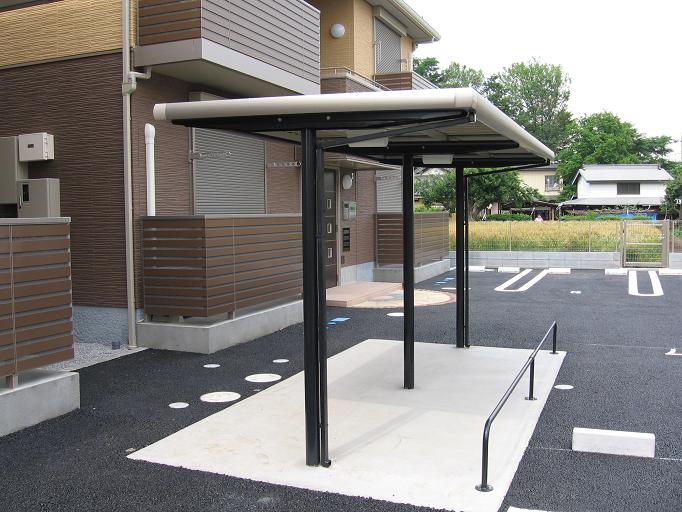 Other common areas.  ※ Bicycle-parking space