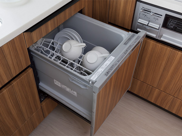 Kitchen.  [Dishwasher] Housework efficiency there is a water-saving effect can be improved "dishwasher". (Same specifications)