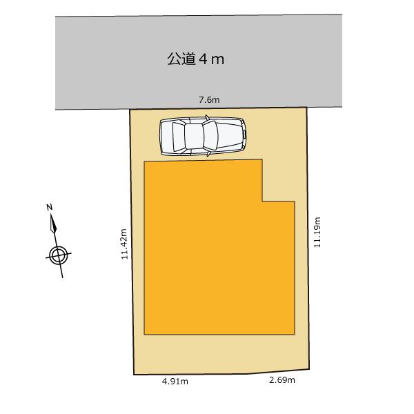 Compartment figure. 29,800,000 yen, 2LDK + S (storeroom), Land area 86.4 sq m , Building area 87.76 sq m