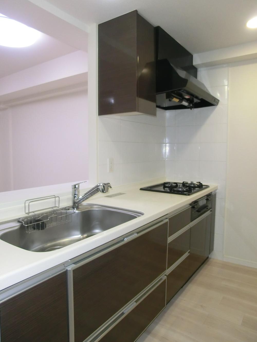 Kitchen. Garbage kitchen with disposer