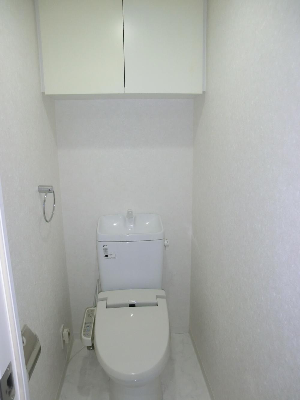 Toilet. Toilet with warm water washing toilet seat