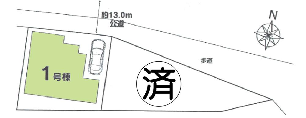 Compartment figure. 20.8 million yen, 4LDK, Land area 88.97 sq m , Building area 91.08 sq m compartment view