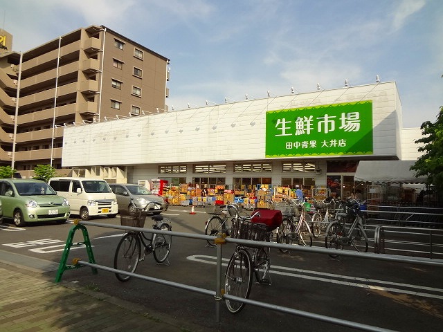 Supermarket. Fresh market fruit and vegetable Tanaka Oi store up to (super) 528m