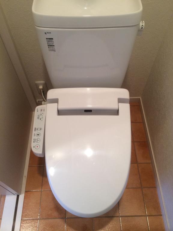 Toilet. With Washlet