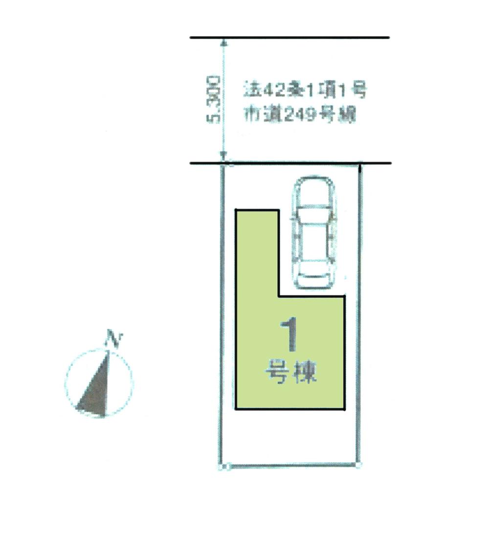 Compartment figure. 27.5 million yen, 3LDK, Land area 70.31 sq m , Building area 106.23 sq m compartment view