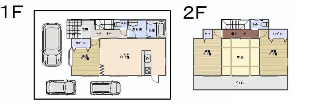 Floor plan. 31,800,000 yen, 3LDK, Land area 101.79 sq m , Building area 79.48 sq m