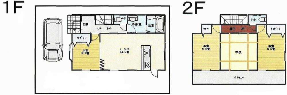 Floor plan. 33,800,000 yen, 3LDK, Land area 101.79 sq m , Building area 79.48 sq m