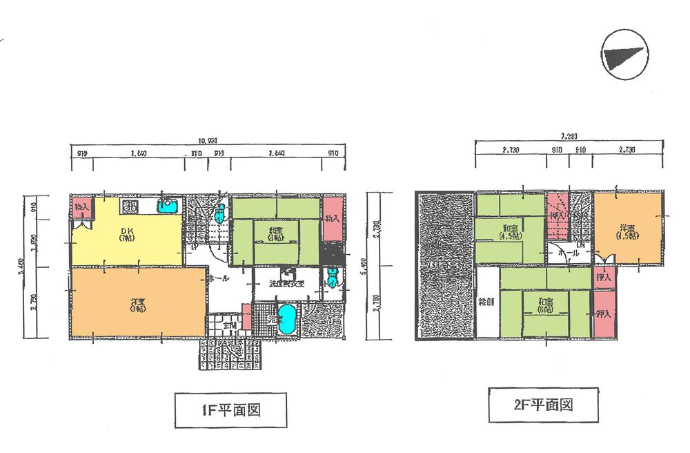 Floor plan. 12.6 million yen, 5DK, Land area 163.77 sq m , Building area 74.52 sq m floor plan
