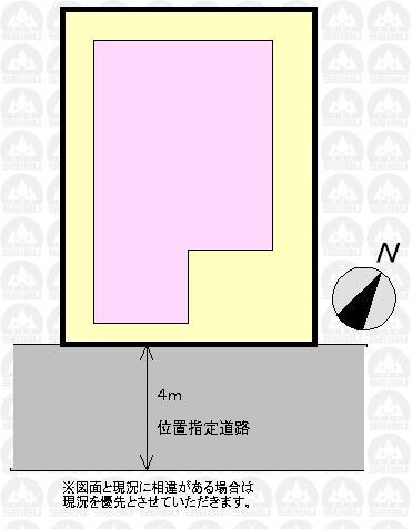 Compartment figure. 5.8 million yen, 2LDK, Land area 49.74 sq m , Building area 46.36 sq m