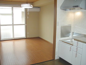 Living and room. Bright living room facing south