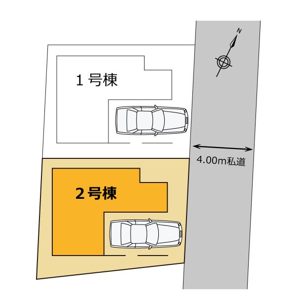 Compartment figure. 27,800,000 yen, 3LDK + S (storeroom), Land area 63.91 sq m , Building area 106.51 sq m