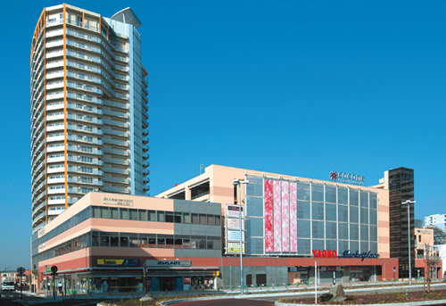 Shopping centre. Kokone Kamifukuoka until the (shopping center) 844m