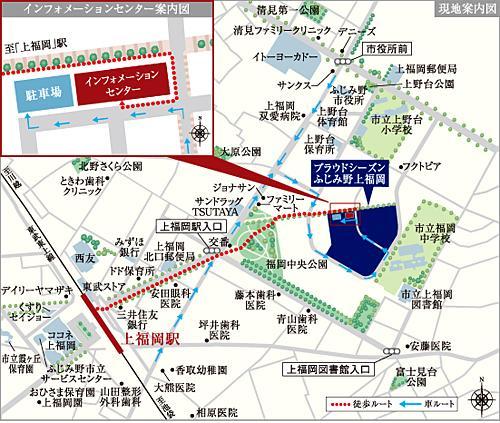 Local guide map. (Local guide map) ※ Customers of your coming by car, Please come to the reception. Staff will guide you to the parking lot. Also, Is there is a limited number of parking. When your visit is, Please use the public transportation.