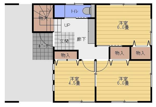 Floor plan. 38,800,000 yen, 4LDK, Land area 105.08 sq m , Building area 98.71 sq m 1F Floor Plan